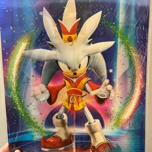 Sonic the Hedgehog Character 3D Poster